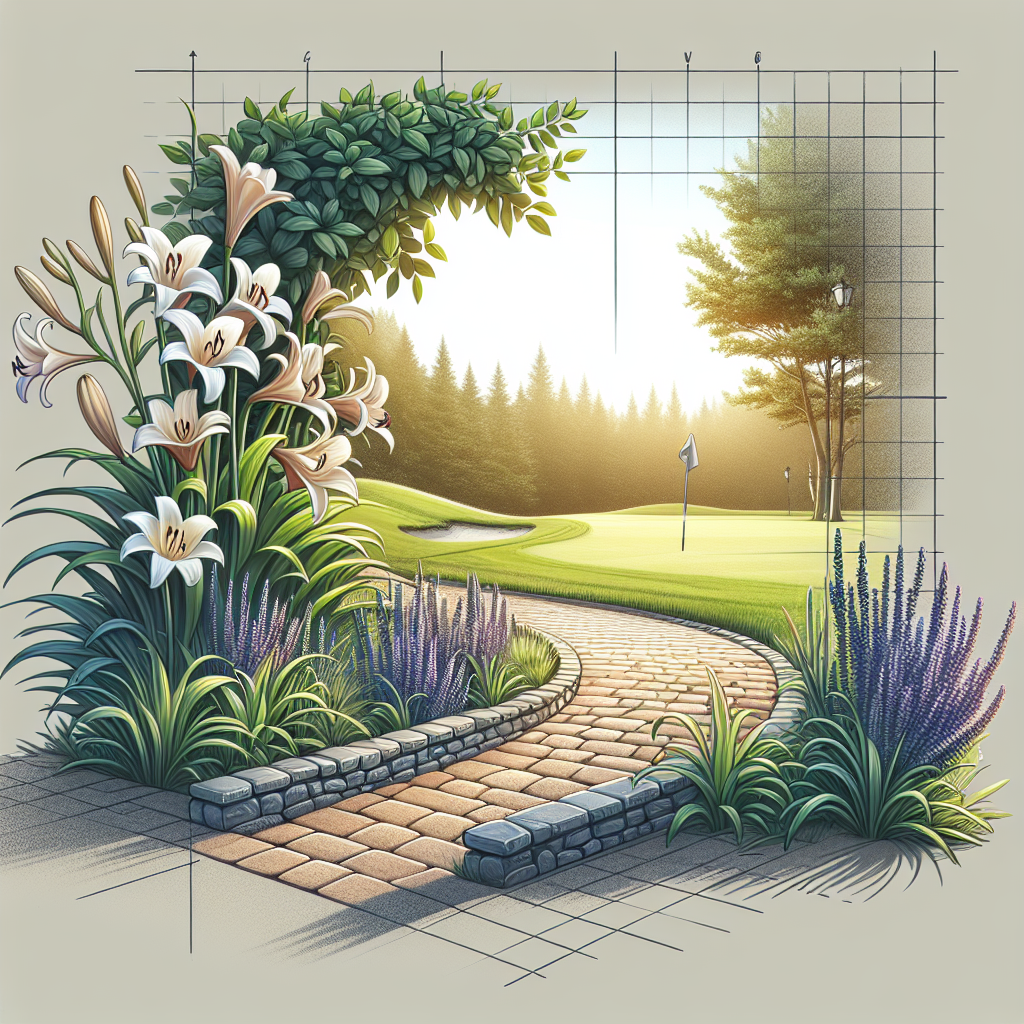 Beautiful walkway pavers in World Golf Village