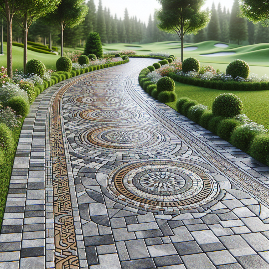 World Golf Village Walkway Paver Patterns