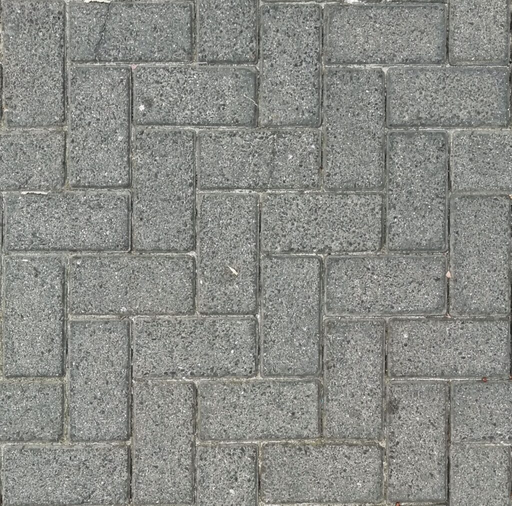Freshly sealed paver driveway with rich color in Jacksonville FL