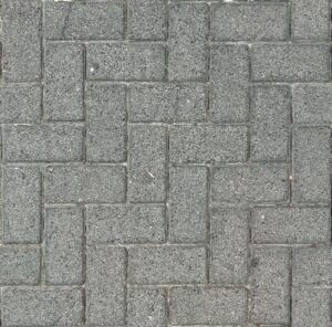 Freshly sealed paver driveway with rich color in Jacksonville FL